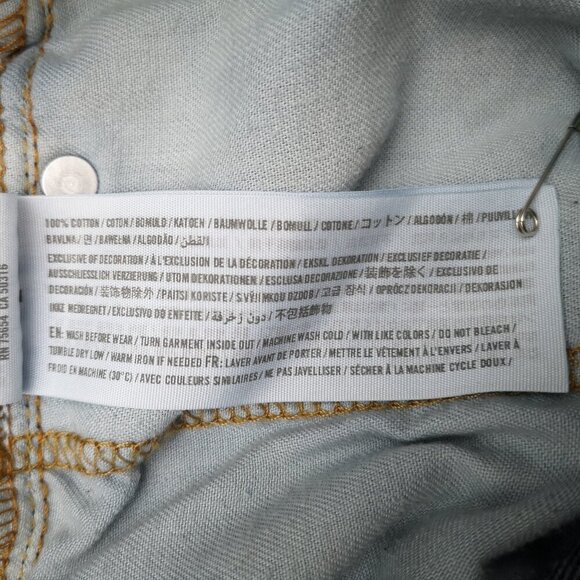 Hollister Men's Size 34/32 Dark Wash Straight Legs Blue Jeans - Picture 6 of 15